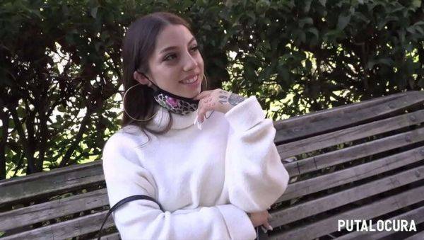 Watch the hardcore scene of : Roma Amor and Torbe - Hot Latina Slut Caught in Action