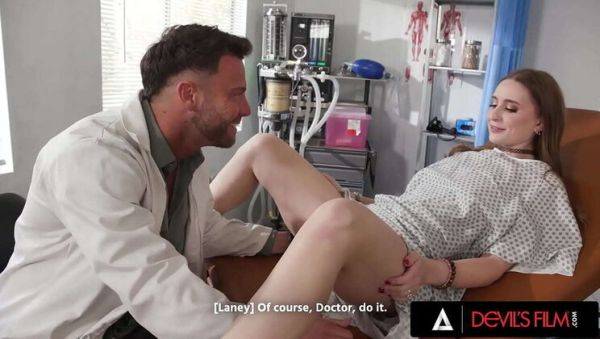 Play this HD clip named : Laney Grey Gets Banged by Doctor Seth in Front of Boyfriend