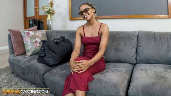 Enjoy watching this full clip titled : Big Cock Tempts Amateur Ebony Model Eve