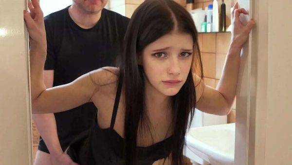 Play this hardcore clip named : Tiny Babe Gets Roughly Fucked Before Party Time