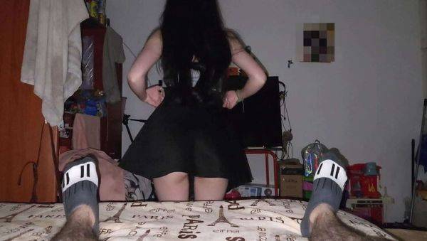 Watch complete movie called : Hot Amateur Jopy Laura in Sexy Skirt Action