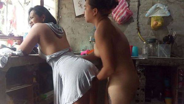 Watch hardcore video : He Can't Resist His Desire for Hardcore Lesbian Sex