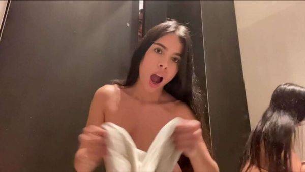 Stream this hardcore movie called : Latin Babe Marianamx Caught Jerking Off in Store Fitting Room