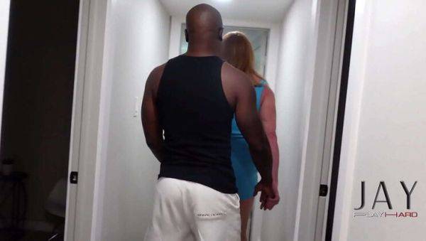 Enjoy watching this uncut scene of : Wife Gets Fucked By Huge Black Cock While Hubby Watches