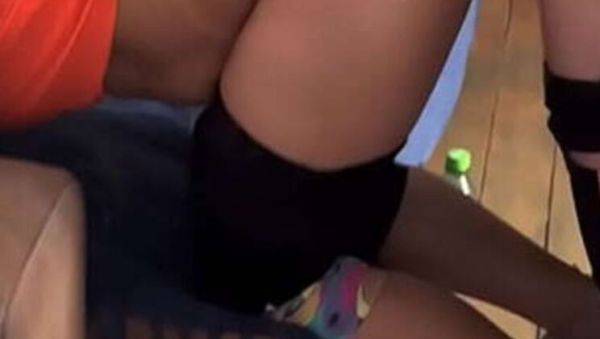 Enjoy watching the HD clip named : Watch Your Blonde Wife's Gym Secrets Exposed