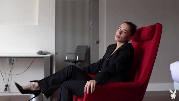 Enjoy watching the hardcore movie named : Pauline Pastel in All Business - PlayboyPlus