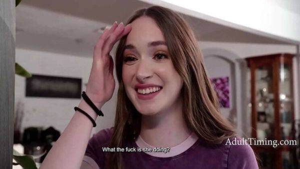 Watch this uncut clip called : Lesbian Room Mates Hazel Moore and Liz Jordan Enjoy Hot Fun Together