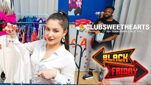 Stream this hardcore movie of : Special BBC delivery for Amelia Ost for Black Friday! by ClubSweethearts