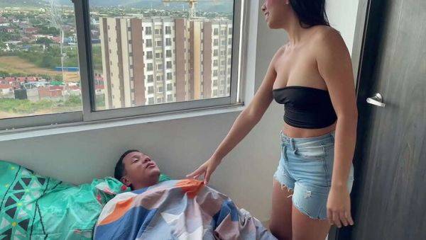 Play this uncut movie called : My Big Latino Step Brother Gets Nailed to Recover