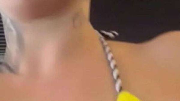 View this complete video called : Sweaty and Wet at the Gym