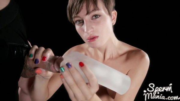 Watch this HD movie called : Marie Gives A Cum Covered Handjob