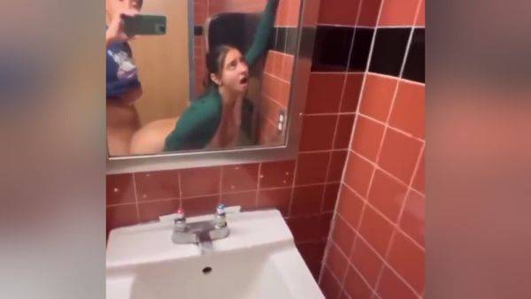 Watch HD movie of : Fucked Big Titty Teen On A Public Toilet