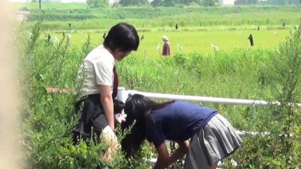 View the uncensored movie of : Piss gushing schoolgirls