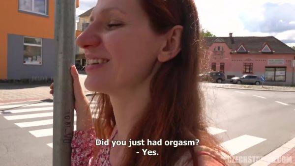 Czech Streets – Public Orgasm - hotmovs.com - Russia - Czech Republic on pornsfind.com