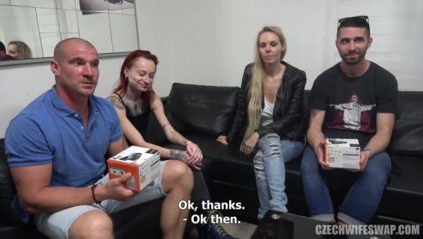 Watch the full clip of : Czech Wife Swap: Big Titted Blonde, Part 1