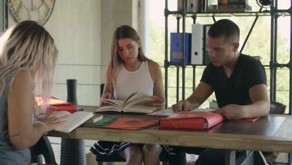 Watch this full video named : Facial Fun with Sybil, a Brunette Goddess - POV