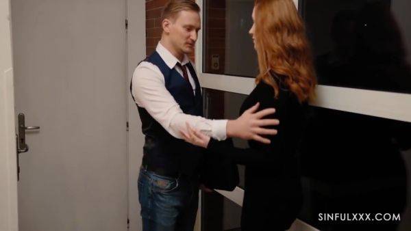 Watch this uncensored movie titled : Lenina Crowne And Subil Arch - Oops! Busted Watching Sex Tape By