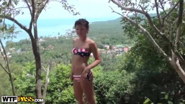 Watch full scene : Bella Margo's Thai Island Escape: Day 2 - Steamy Beach Sex & Anal Delight