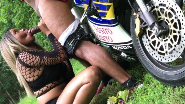 View uncut clip titled : Nina Rivera And Don Whoe In 4k- Two Things Loves His Bike And The Taste Of