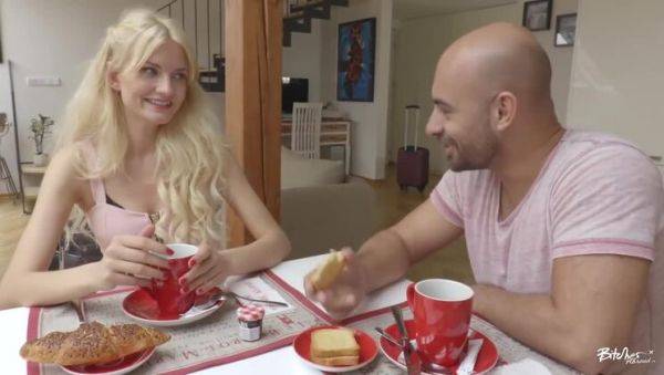 Enjoy watching the hardcore clip of : Thrilling European blonde Bree Haze gets anal action overseas with big cock