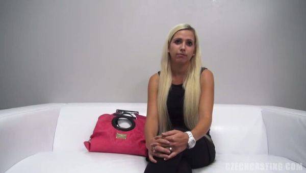 Enjoy watching the HD video of : Gorgeous Blonde Jana: A Casting Couch Delight