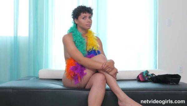 View the hardcore scene named : Shaved Milly & Her Curvy Booty (NVG)