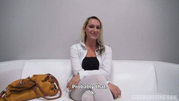 Stream uncensored movie of : Blonde MILF Katerina's Casting