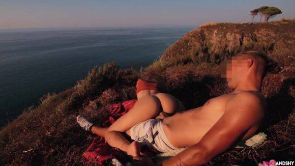 Stream the hardcore video titled : Pinkyandshy - teen 18+ Public Romantic Sex On The Edge Of T