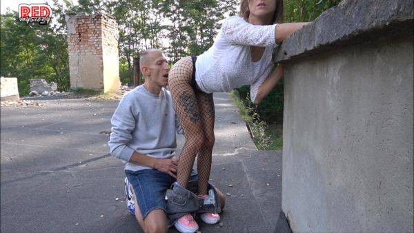 View this full scene of : I Fucked My Friends Wife On The Roof Of An Abandoned Building