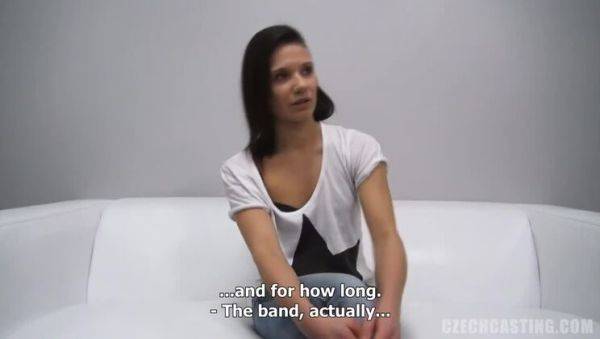 Play the HD clip : Enchanting Dita: The Brunette Casting