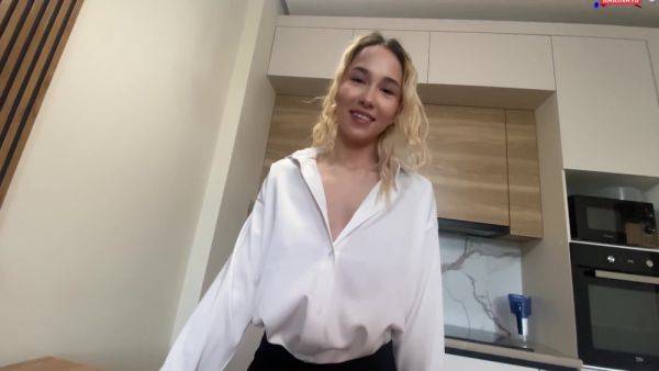 Watch hardcore scene titled : A Mercantile Bitch Begs For Money