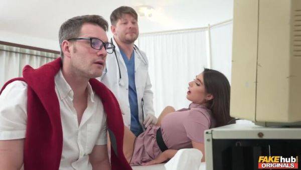 View uncut video titled : Brunette MILF's Infertility Clinic
