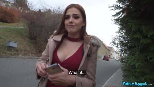 View this uncensored clip : POV Perspective: Italian Redhead Mina Von D in Stockings & Red Panties