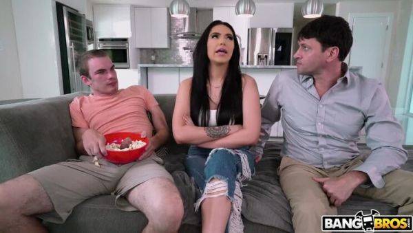 View this HD video titled : MJ Fresh's Fantastic Big Tits Scene - New! Featuring a Threesome, Big Ass, and Facial