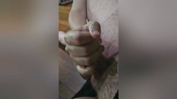 Enjoy watching this uncensored scene of : Giving The Neighbour A Handjob To Pay Rent