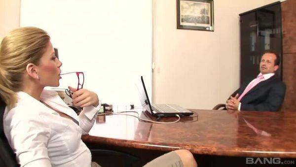 View HD video called : Brooklyn Lee: Boss's Desk Domination with a Big Cock