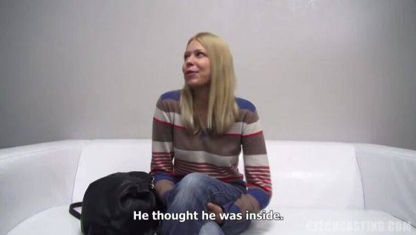Watch the complete video of : Blonde Pavla's Casting