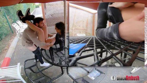 Enjoy watching this HD clip titled : Katelyn James: Black Surprise Cumshot