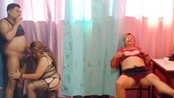 Fantasy Edition Video The Mature Grandmother Watches Her Milf Whore Being Fucked - hclips.com on pornsfind.com