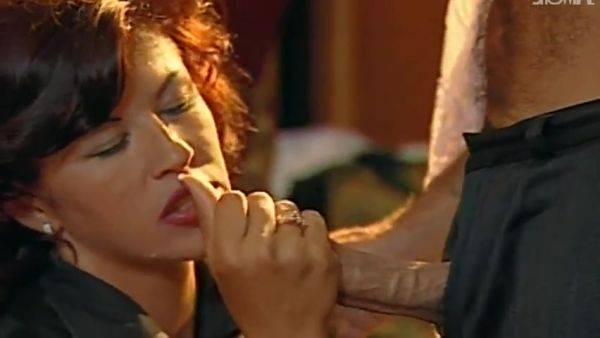 Enjoy watching the hardcore scene named : Italian Stepmother Teaches