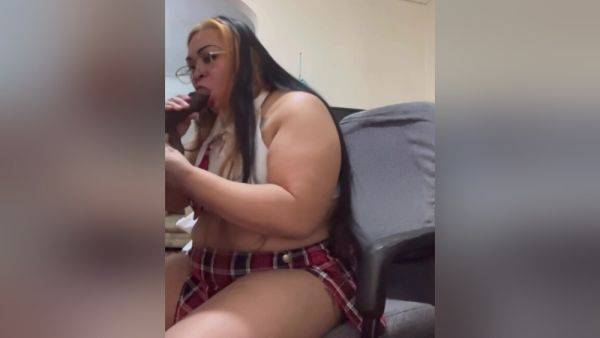 View the full scene named : My Boss Loves When I Suck His Dick At Work