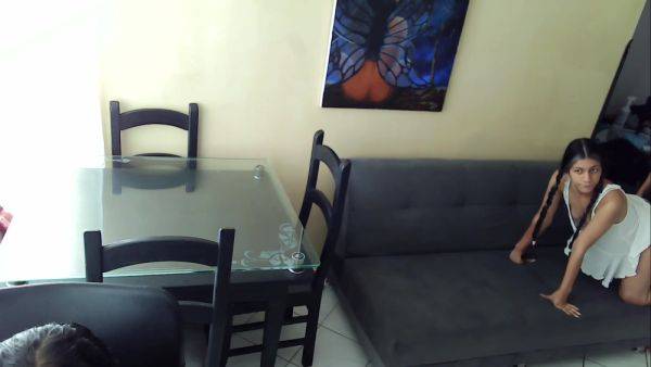 Stream this HD scene called : I Fuck My Lover With My Arne On The Couch In My Stepsisters Office