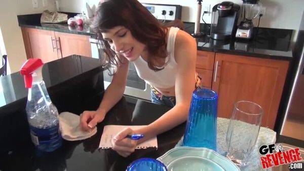 Stream the full clip named : Alice Andrea: Amateur Brunette in Lacy Lingerie