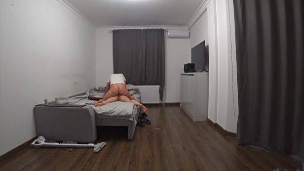Enjoy watching the HD scene called : Cuckold Is Looking At His Fucking Wife Behind The Mirror! Real Cheating