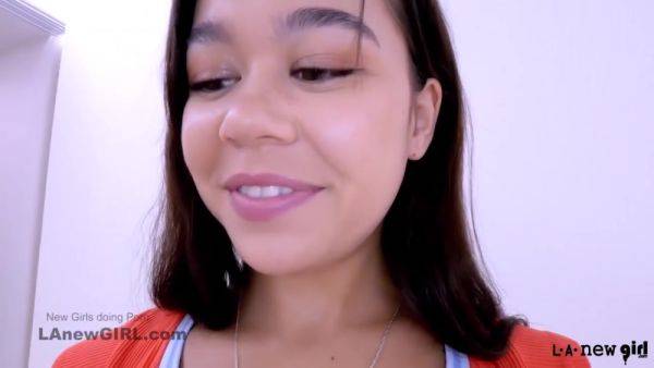 Stream the uncensored clip named : Tiny Little teen 18+ Sucking And Riding Cock