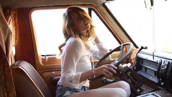 Ashley Lane in Outdoor Car Fantasy - xxxfiles.com on pornsfind.com