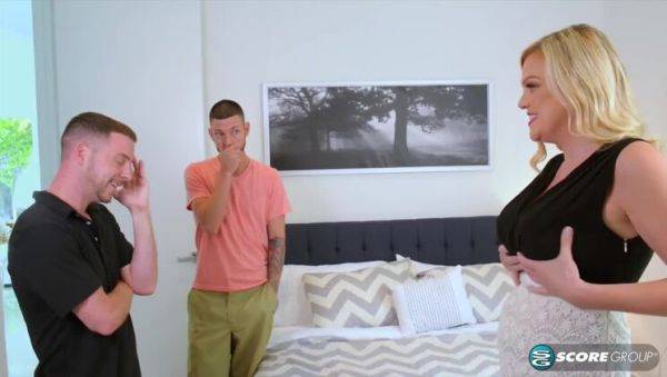 Enjoy watching the uncensored scene : Lena's Anal Adventure with Her Neighbors