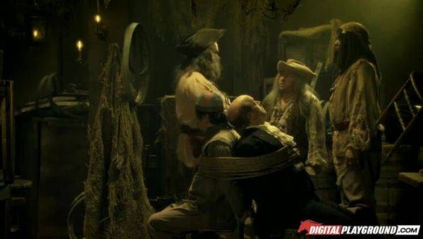 Stream this uncensored movie called : Pirates 2: Beach Threesome with Brianna Love, Brea Lynn, and Evan Stone