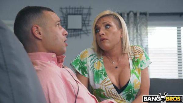 View this uncut clip : Johnny and the Key Sisters: MILF Fulfills Fantasy with Big Tits and Big Ass