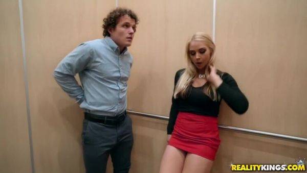 Enjoy watching uncensored scene named : Elevator Seductions: Sarah Vandella's Big Tit Thrill - 10.5.2018